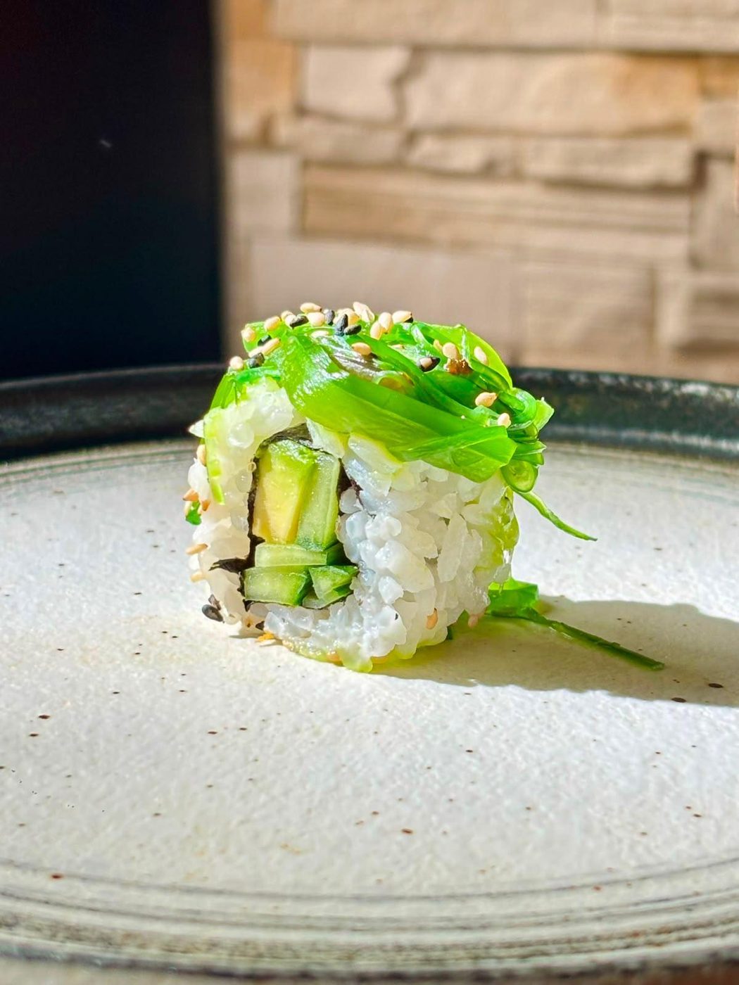 Roll végétal aux herbes fraîches
